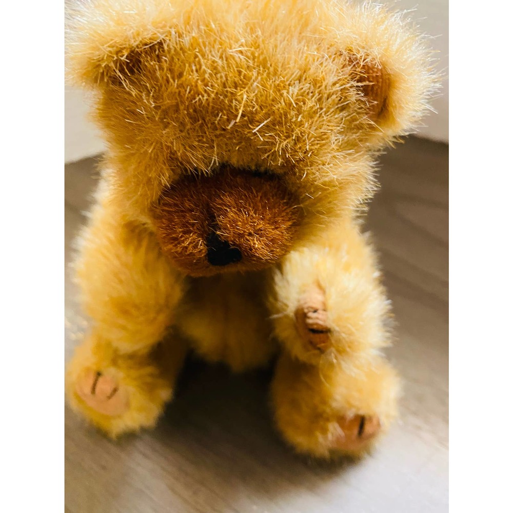 Beautiful TY Bear Years 90 Mohair 20 cm 5 articulations Excellent condition!